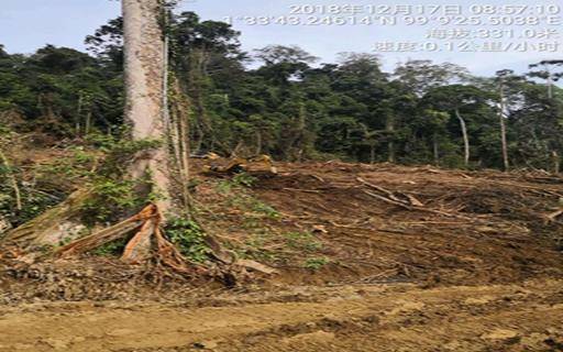 3號洞生活營地與引水隧洞拌和系統場地平整2